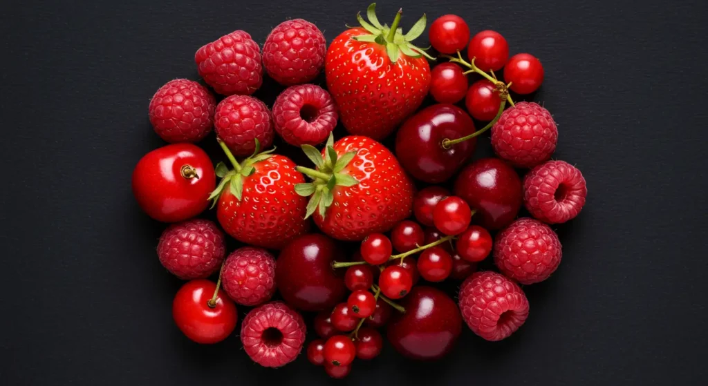 frutas vermelhas