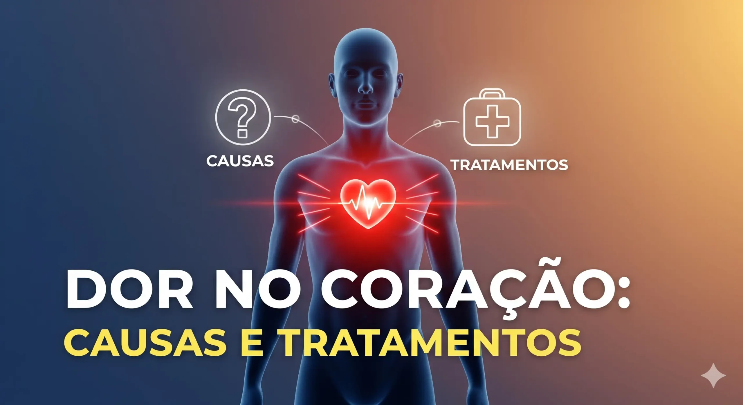 dor no coração tratamento e causas