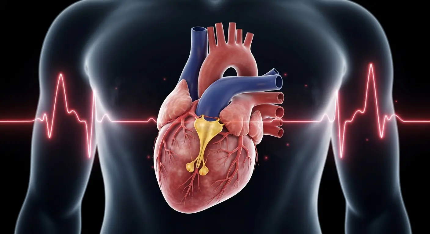 Imagem relacionada aos sintomas comuns do prolapso mitral